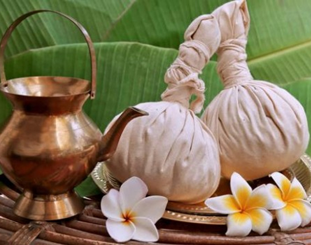 Natural Ayurvedic ingredients and herbal treatments